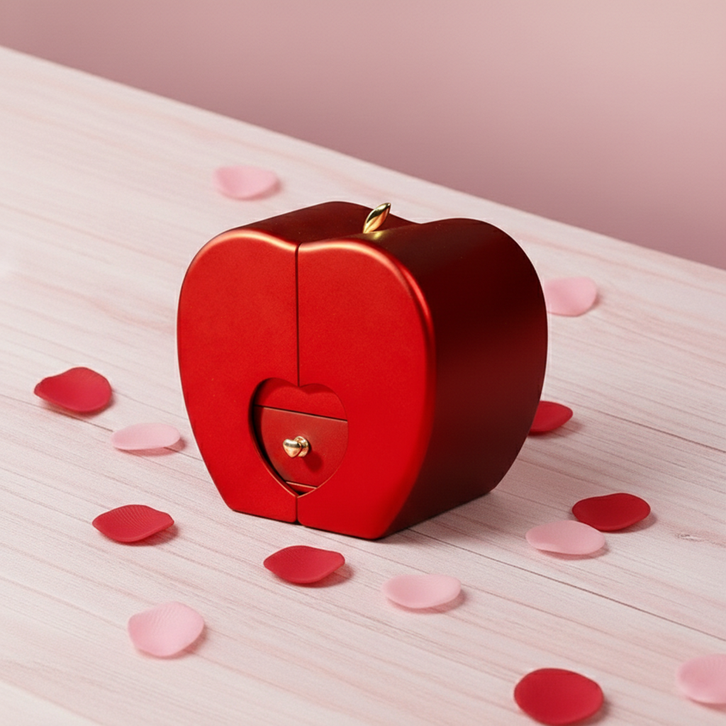 Eternal Rose & Necklace Gift